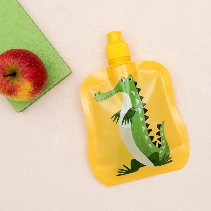 Bidon zwijalny na wodę 200 ml, Krokodyl Harry, Rex London