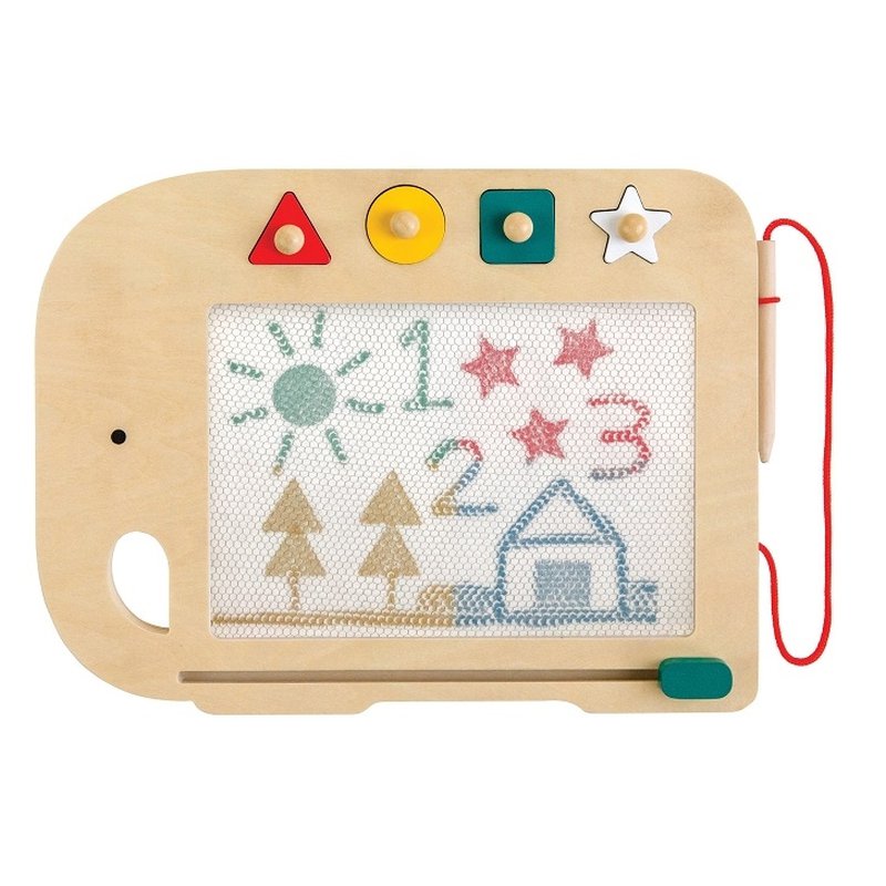 Petit Collage Tablica Znikopis Drewniana