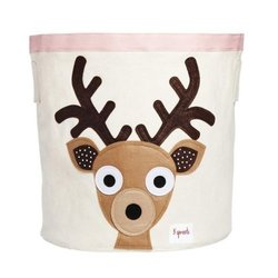 3 Sprouts Kosz Na Zabawki Jeleń