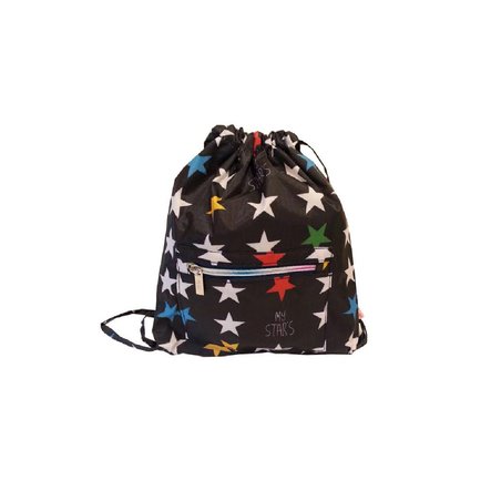 My Bag's Plecak worek XS My Star's black MY BAG'S