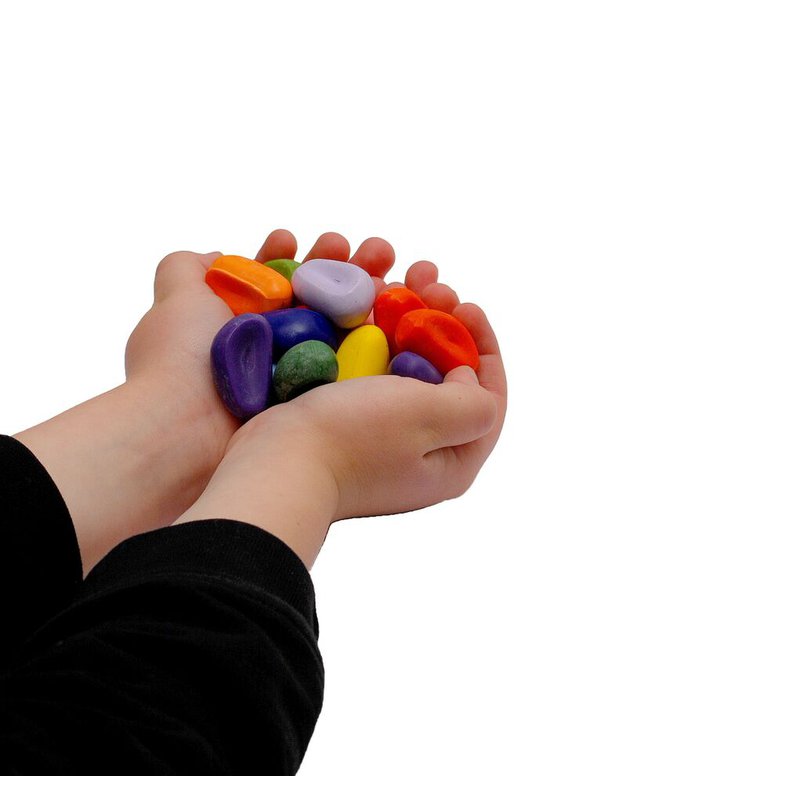 Kredki Crayon Rocks w bawełnianym woreczku  - 8 kolorów