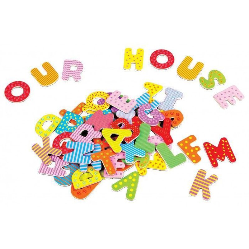 Lelin - Magnetyczne drewniane literki
