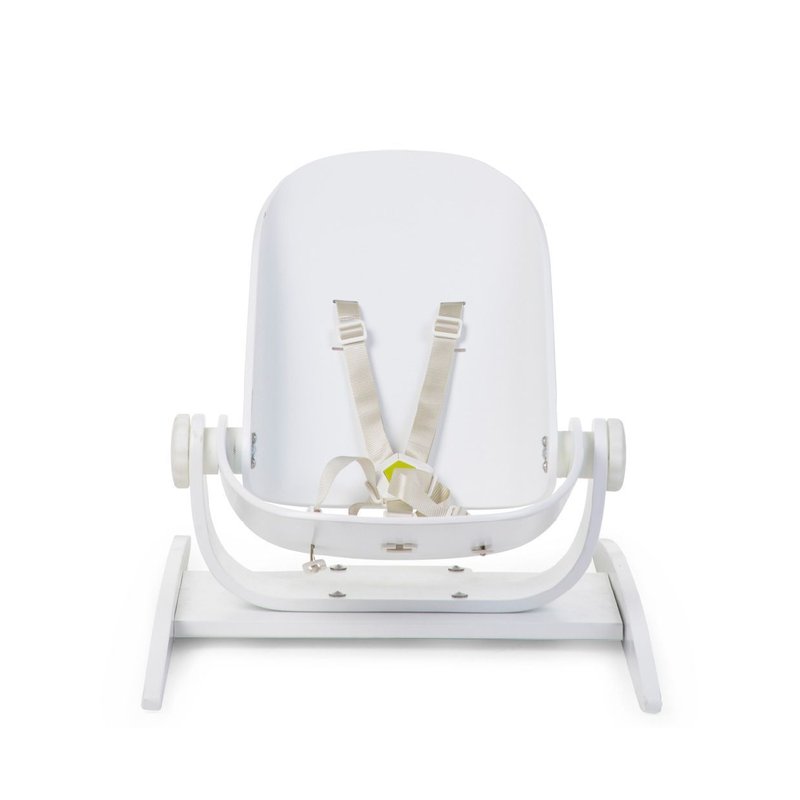CHILDHOME - Leżaczek niemowlęcy na płozach Wood Rock White