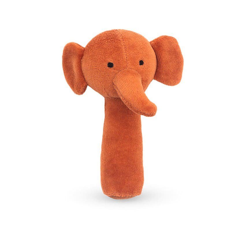 Jollein - Baby & Kids - Jollein - miękka grzechotka Elephant Rust