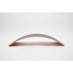 Deska do balansowania Starter Transparent z filcem, Baby Mouse, Wobbel