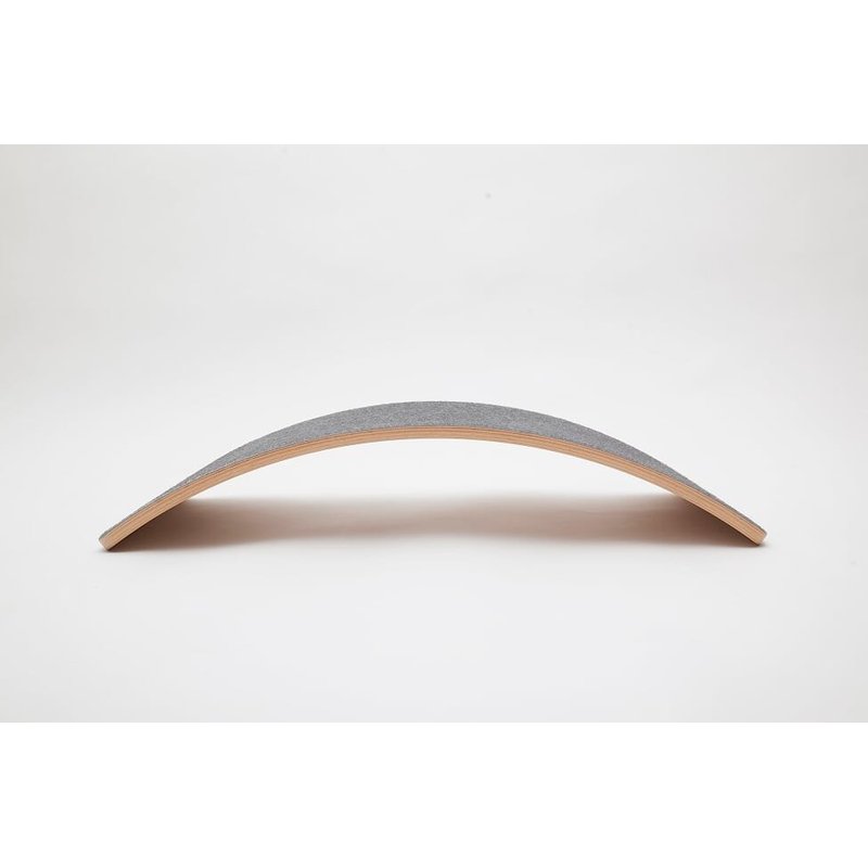 Deska do balansowania Starter Transparent z filcem, Baby Mouse, Wobbel