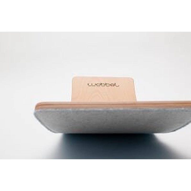 Deska do balansowania Starter Transparent z filcem, Baby Mouse, Wobbel