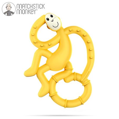 Matchstick Monkey - Matchstick Mini Monkey Yellow Gryzak Masujący