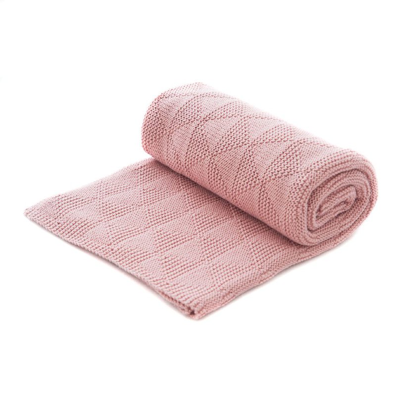 My Bag's Kocyk bawełniany pink MY BAG'S