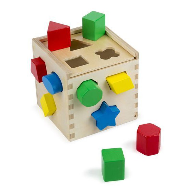 Melissa&Doug® - Kostka edukacyjna do sortowania sorter
