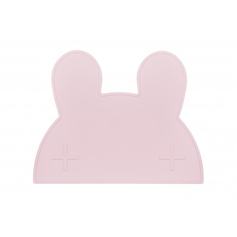 Silikonowa podkładka Króliczek We Might Be Tiny - Powder Pink