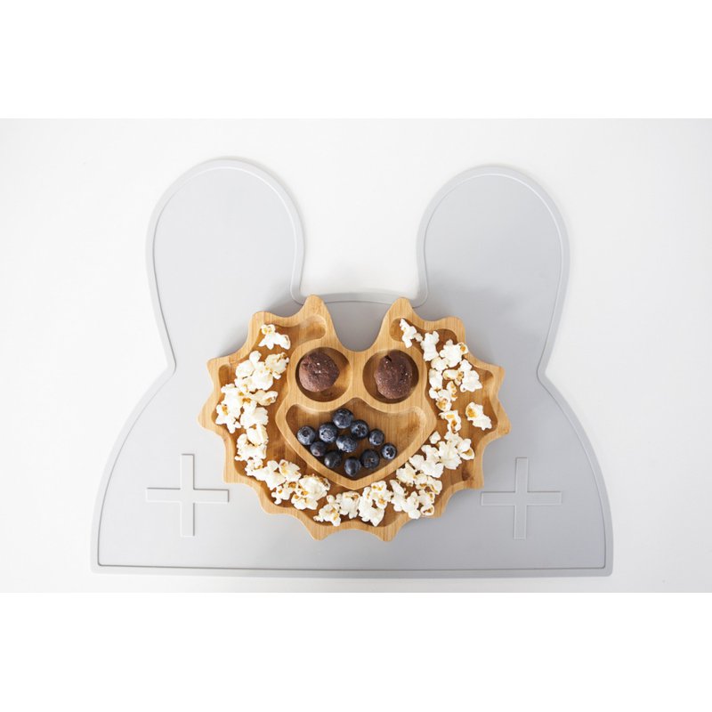 Silikonowa podkładka Króliczek We Might Be Tiny - Powder Pink