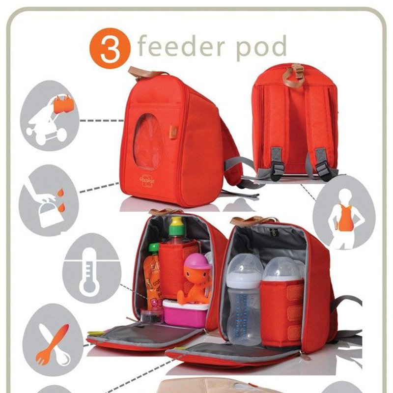 Plecak na akcesoria, granatowy, PacaPod