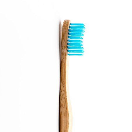 Humble Brush, Bambusowa szczoteczka do zębów dla dorosłych, Medium, niebieska HUMBLE BRUSH