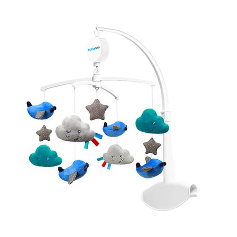 BABYONO - 627 Karuzelka do łóżeczka z pozytywką PLANES