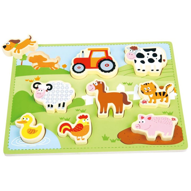 Lelin - Wielofunkcyjna Układanka puzzle 3D Farma