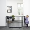 Baby Dan - Bramka ochronna FLEX M, czarny