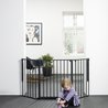 Baby Dan - Bramka ochronna FLEX M, czarny