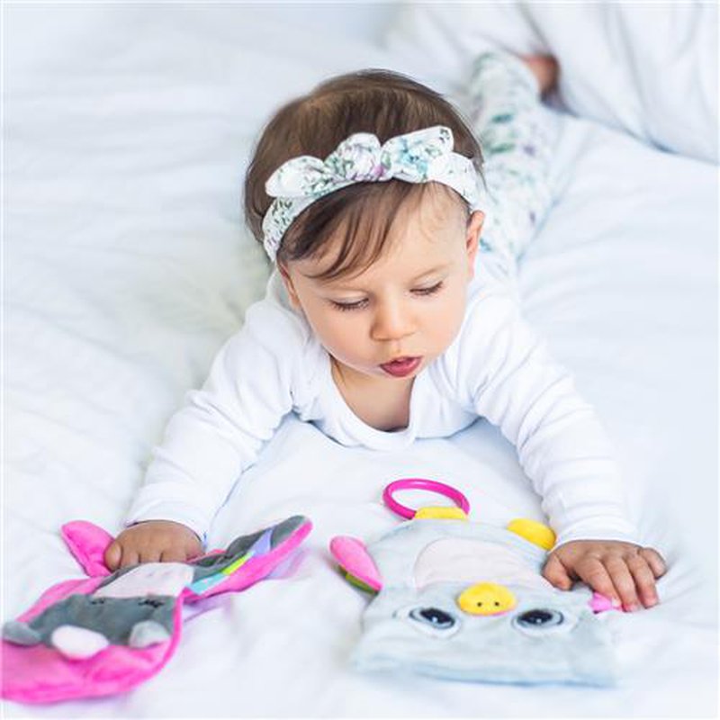 BABYONO - 448 Przytulanka dla niemowląt FLAT UNICORN SWEETIE FLAT FELLOWS