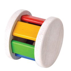 Drewniana grzechotka Roller, Plan Toys®