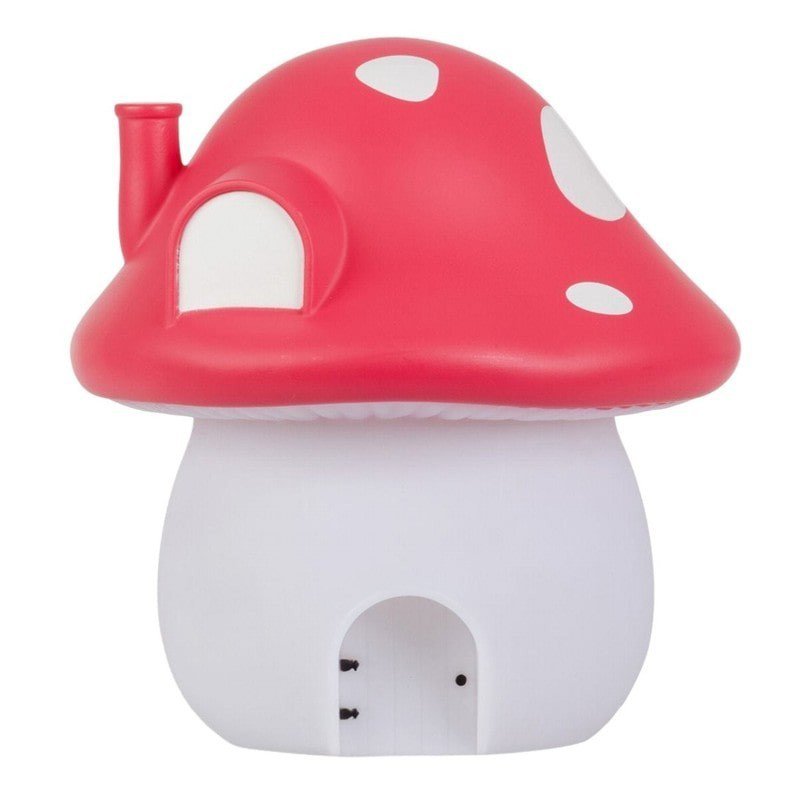A Little Lovely Company - Duża Lampka Czerwony Grzybkowy Domek Wróżek - Leśna Kraina