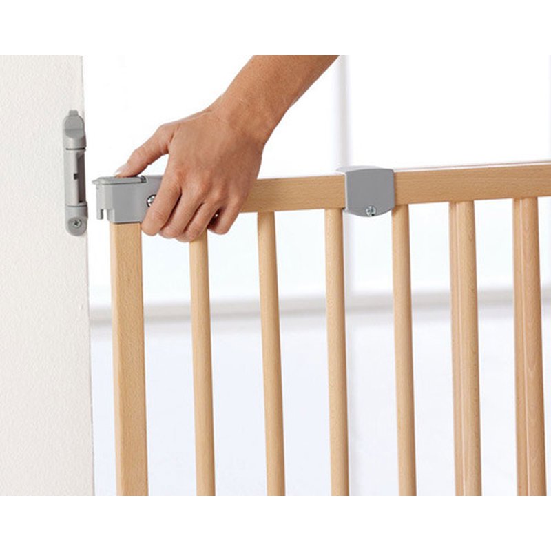 Baby Dan - Bramka ochronna Flexi Fit, buk