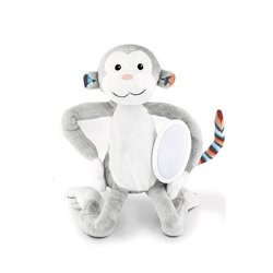 Zazu Kids - Zazu MAX Lampka Nocna Pluszowa Małpka