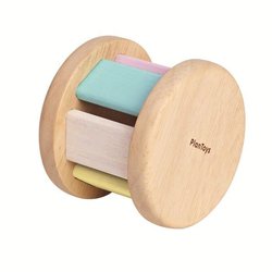 Plan Toys - Pastelowa grzechotka roller, PLTO-5255