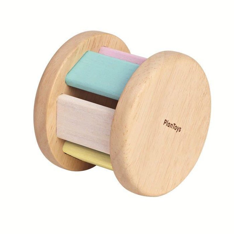 Plan Toys - Pastelowa grzechotka roller, PLTO-5255