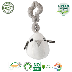 Maud N Lil Tweet The Bird Grey Muzyczna Zawieszka Organiczna Miękka