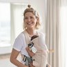BABYBJORN MINI 3D Mesh – nosidełko, Perłowy Różowy BABYBJORN MINI 3D Mesh – nosidełko, Perłowy Różowy