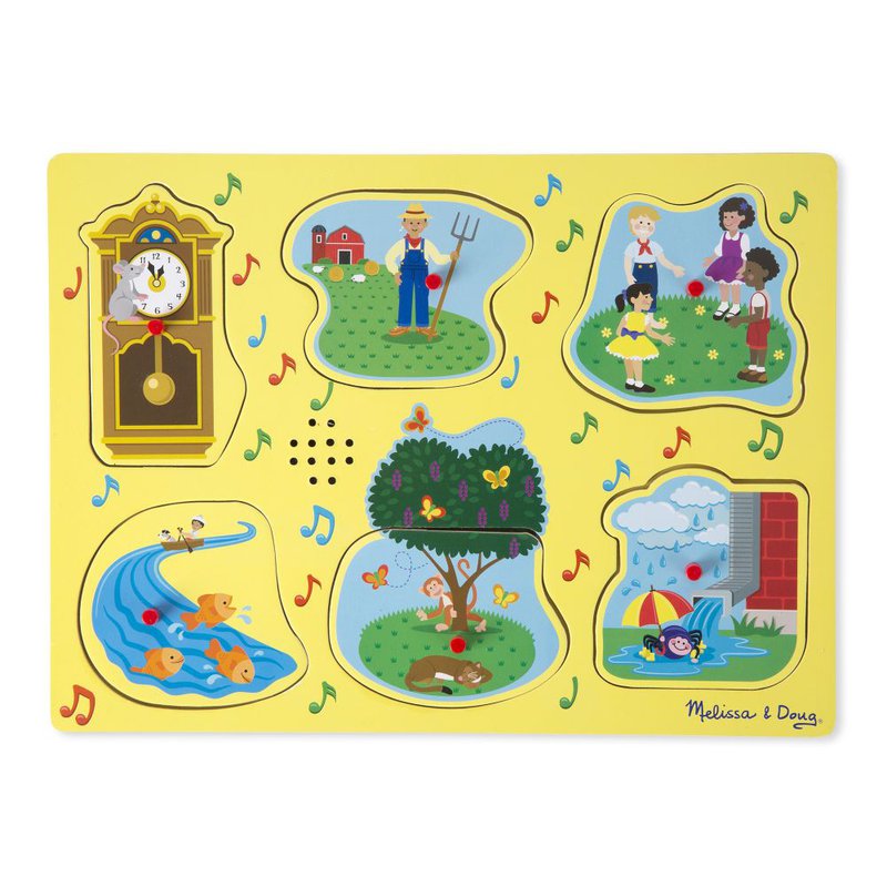 Melissa&Doug® - Puzzle dźwiękowe rymowanki