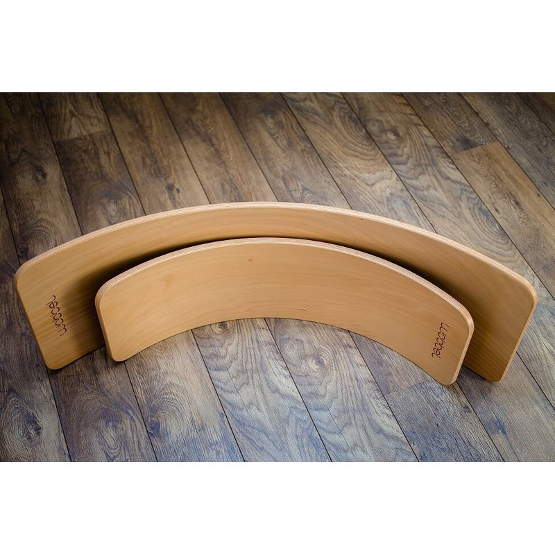 Deska do balansowania Original z filcem, Red, Wobbel