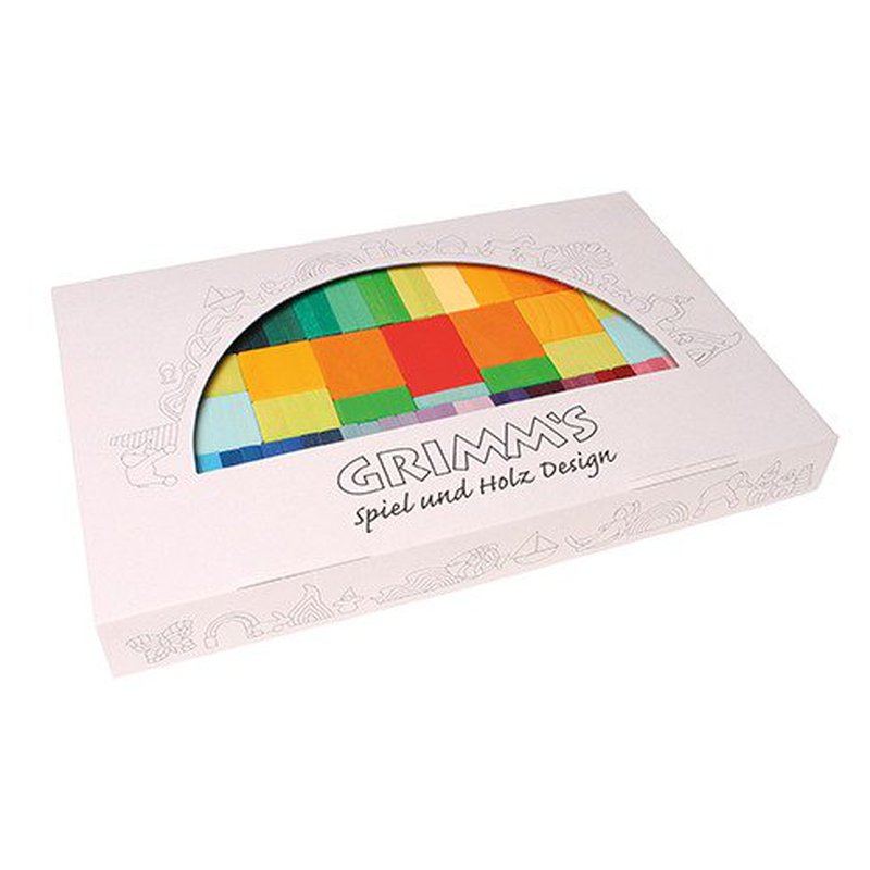 Klocki geometryczne 74-el. 1+, Grimm's