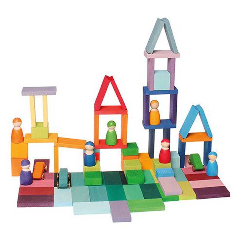 Klocki geometryczne 74-el. 1+, Grimm's