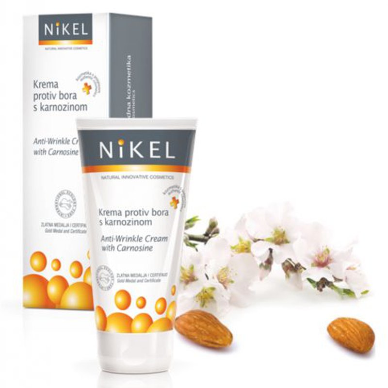 NIKEL, Przeciwzmarszczkowy Krem z Karnozyną, 50ml