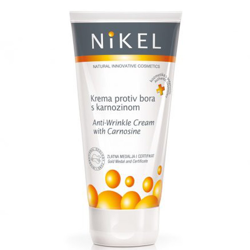 NIKEL, Przeciwzmarszczkowy Krem z Karnozyną, 50ml