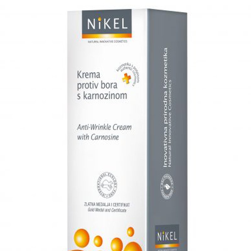 NIKEL, Przeciwzmarszczkowy Krem z Karnozyną, 50ml