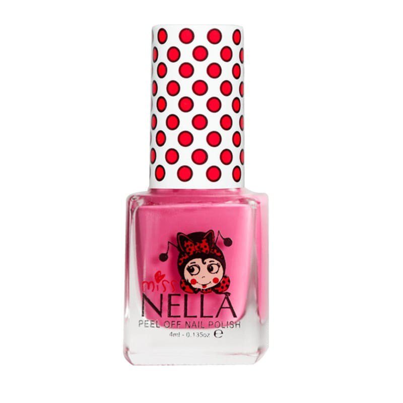 MISS NELLA - Bezzapachowy lakier do paznokci dla dzieci PEEL OFF Pink A Boo Miss Nella