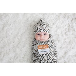 Lulujo Zestaw Kocyk + Czapka Gepard