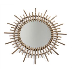CHILDHOME - Lustro rattanowe Fondi 60 cm