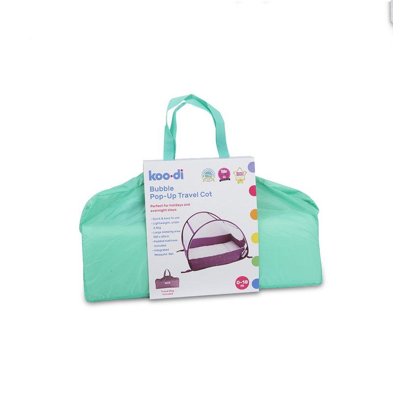 Łóżeczko turystyczne Koo-di Pop Up Bubble Cot - Cockatoo