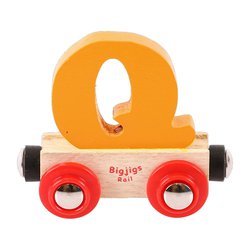 BigjigsRail - Wagonik literka Q