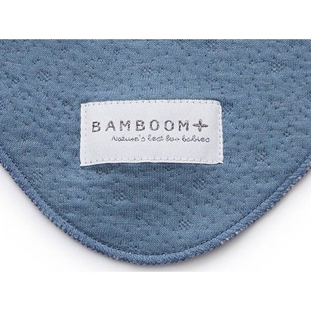 Bamboom - Apaszka Bambusowa, Blue Cobalt, 0m+
