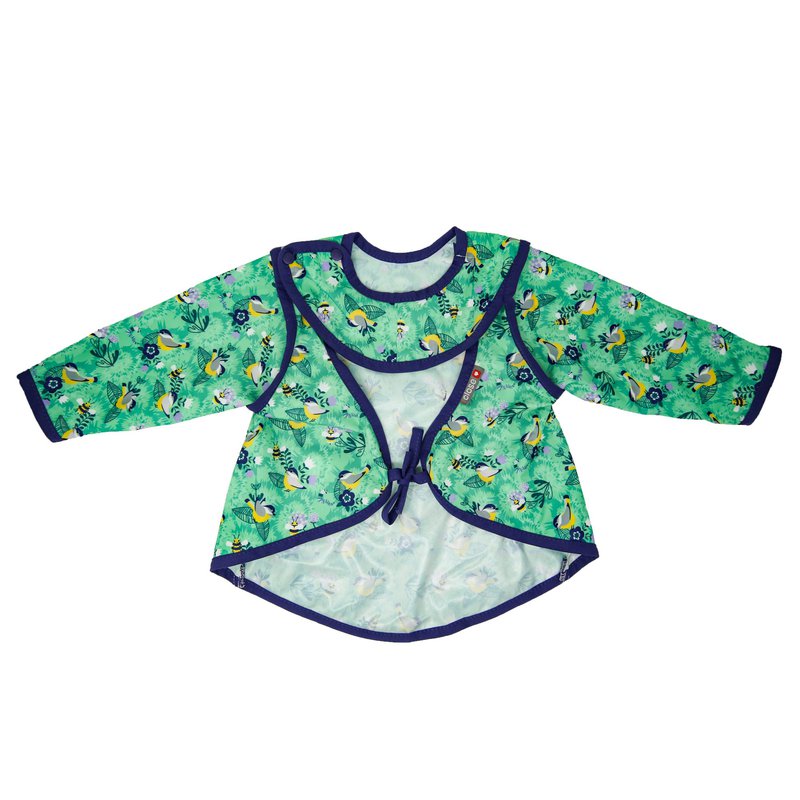 Close, Śliniak z rękawkami, Round the Garden, 6-18 miesięcy, STAGE 3 CLOSE