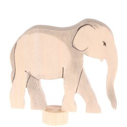 Drewniana figurka, Słoń, Grimm's