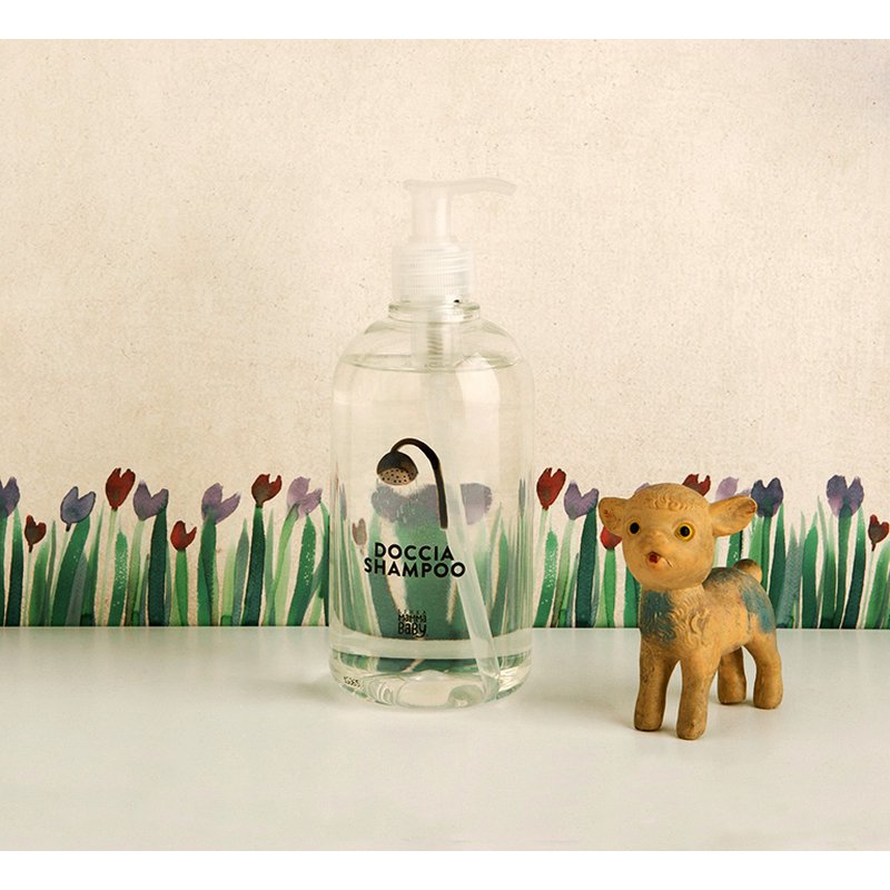 Linea MammaBaby - Szampon i żel pod prysznic Mama Gustavino 500ml