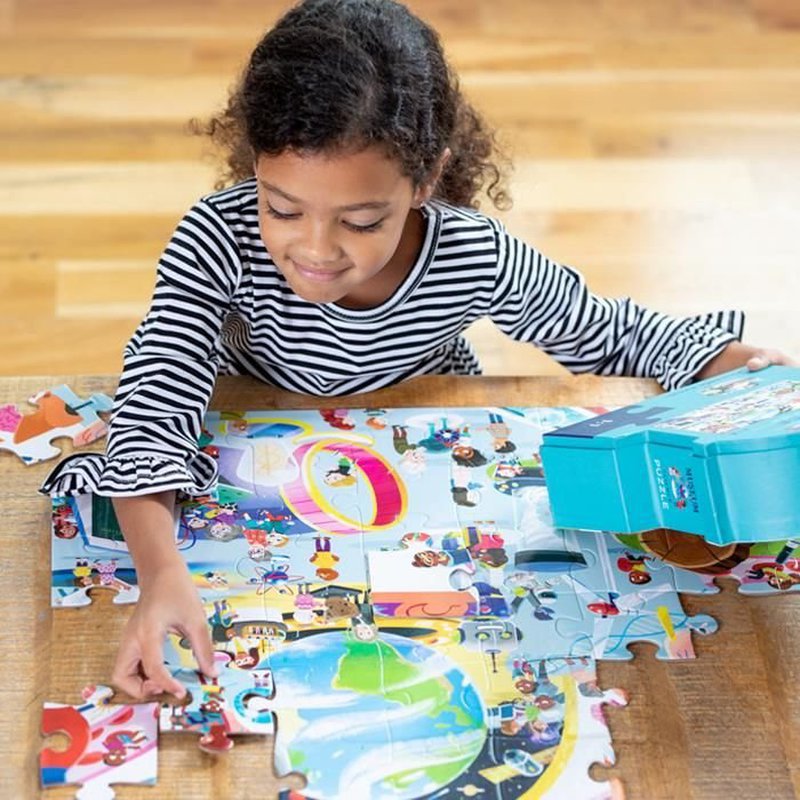 Crocodile Creek® - Puzzle 48 elem. Dzień w Muzeum Techniki