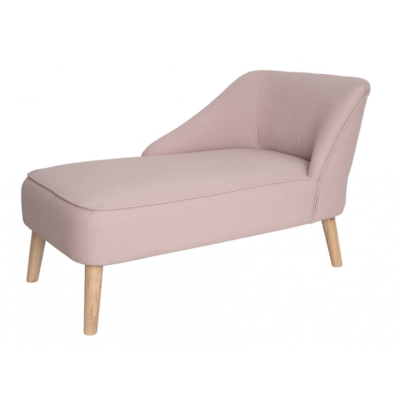 JaBaDaBaDo - Szezlong pudrowy róż,  leżanka Jabdabado dla dziecka