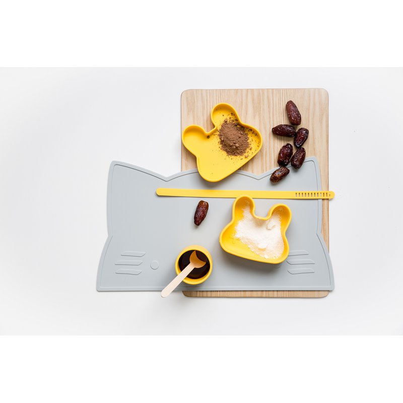 Silikonowa podkładka Kotek We Might Be Tiny - Charcoal